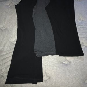 3 pairs of old navy maternity yoga pants size L